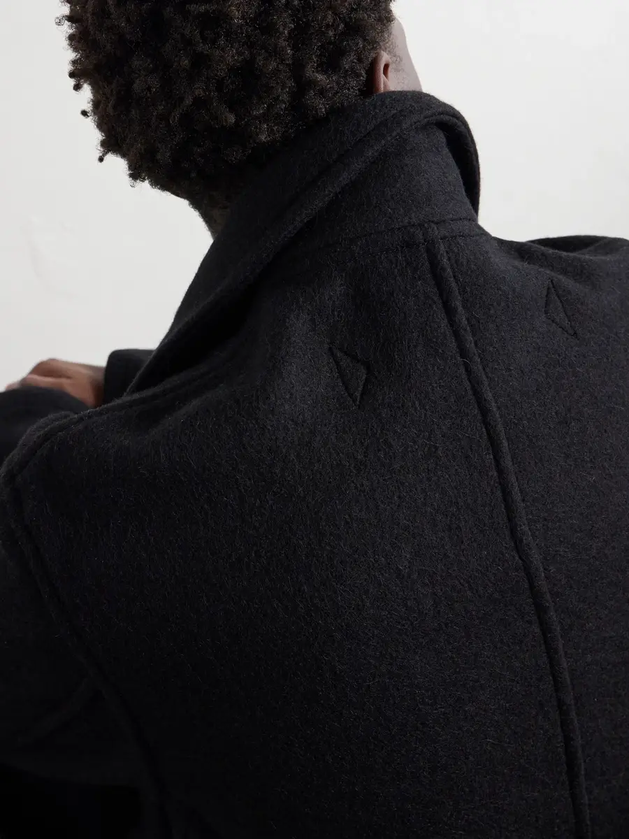 Lemaire Double-Breasted Wool and Alpaca-Blend Felt Coat - Men | Thumbnail 5 Lemaire Double-Breasted Wool and Alpaca-Blend Felt Coat - Men | Thumbnail 5