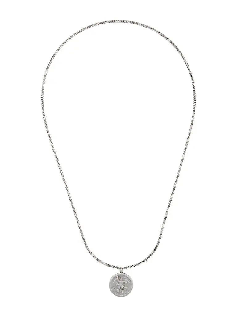 FOUNDWELL Vintage 1960s Sterling Silver Necklace - Men