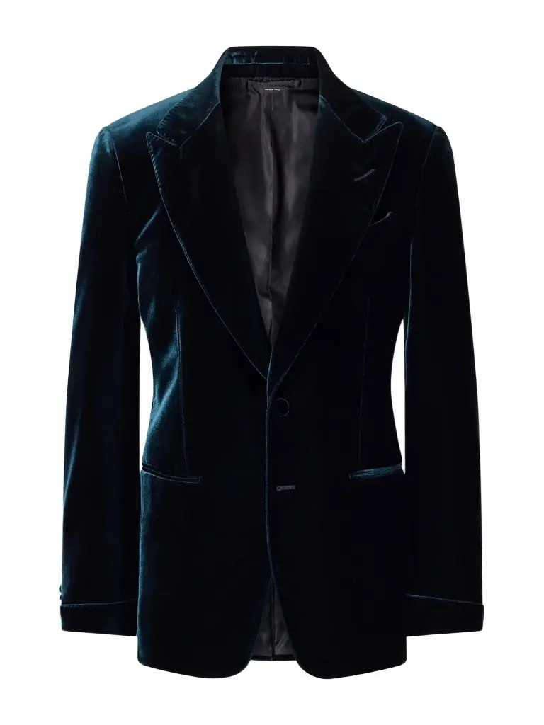 Shelton Velvet Tuxedo Jacket - Men Shelton Velvet Tuxedo Jacket - Men
