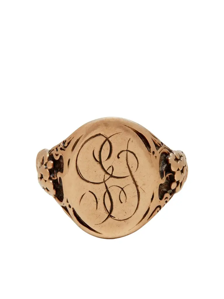Vintage 1920s 10-Karat Gold Ring - Men Vintage 1920s 10-Karat Gold Ring - Men