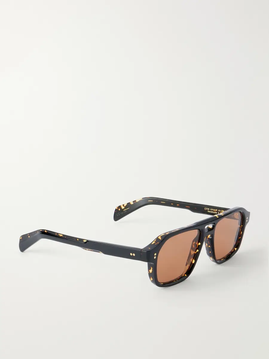 Cutler and Gross GR15 Aviator-Style Tortoiseshell Acetate Sunglasses - Men | Thumbnail 4