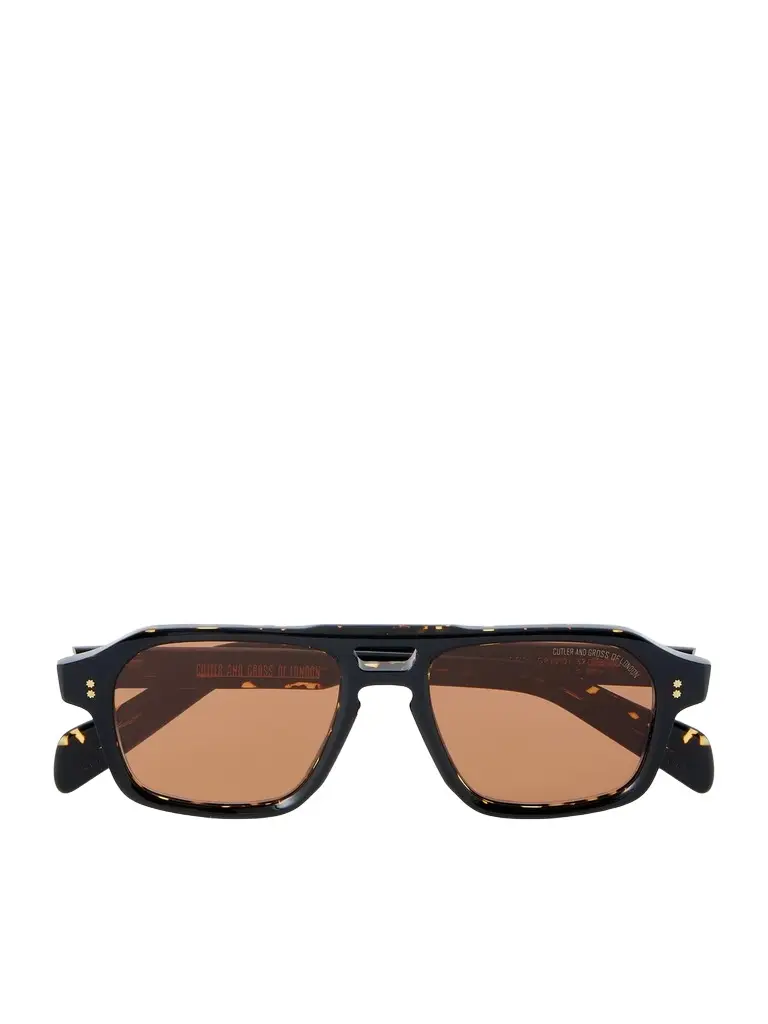 Cutler and Gross GR15 Aviator-Style Tortoiseshell Acetate Sunglasses - Men