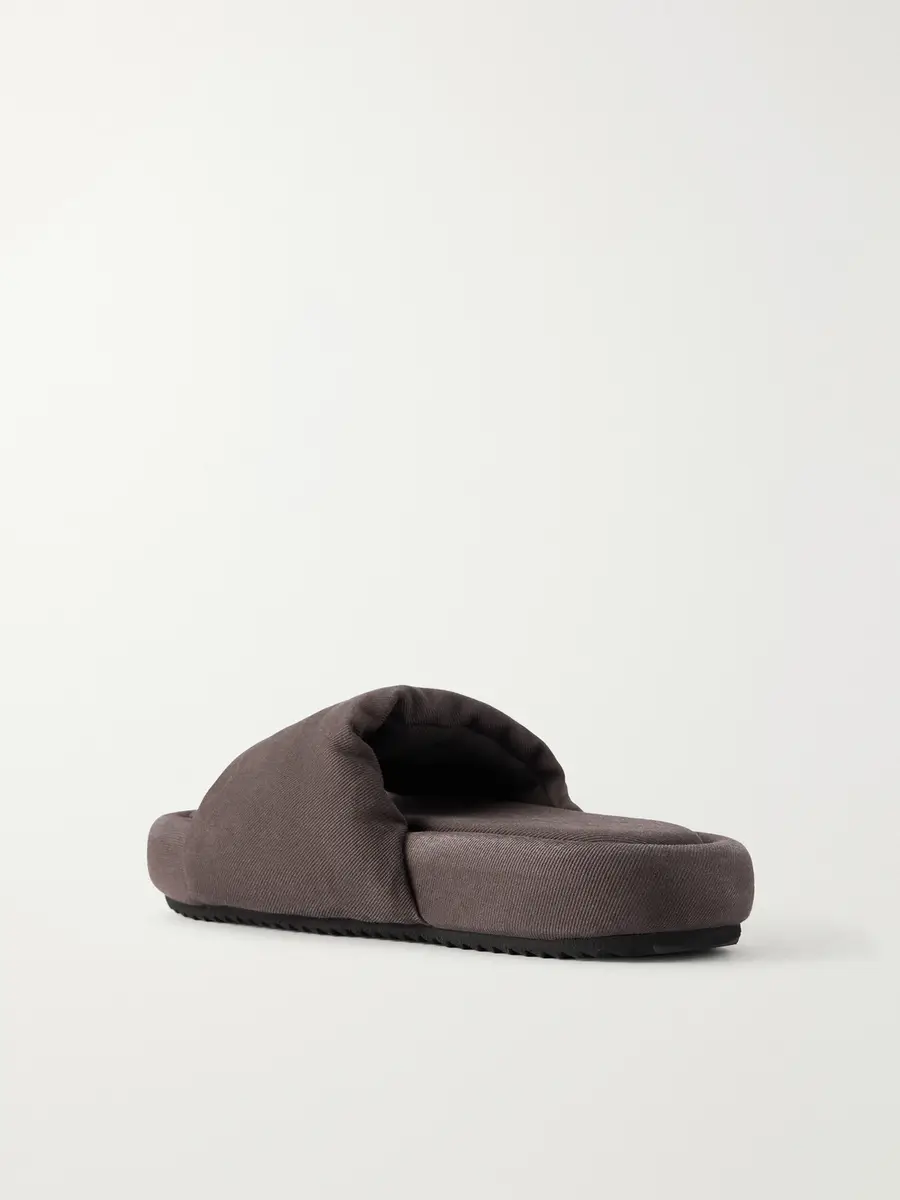 DRKSHDW by Rick Owens Chancla Padded Denim Sandals - Men | Thumbnail 3 DRKSHDW by Rick Owens Chancla Padded Denim Sandals - Men | Thumbnail 3