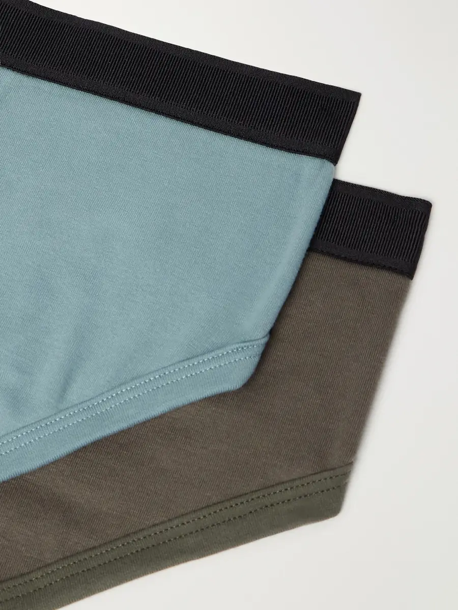 Tom Ford Two-Pack Stretch-Cotton Briefs - Men | Thumbnail 2 Tom Ford Two-Pack Stretch-Cotton Briefs - Men | Thumbnail 2