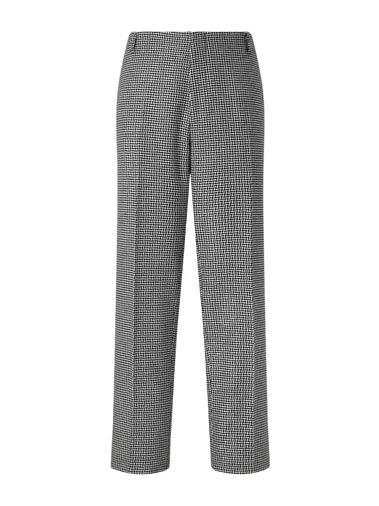 Straight-Leg Sequin-Detailed Houndstooth Wool-Blend Suit Trousers - Men Straight-Leg Sequin-Detailed Houndstooth Wool-Blend Suit Trousers - Men