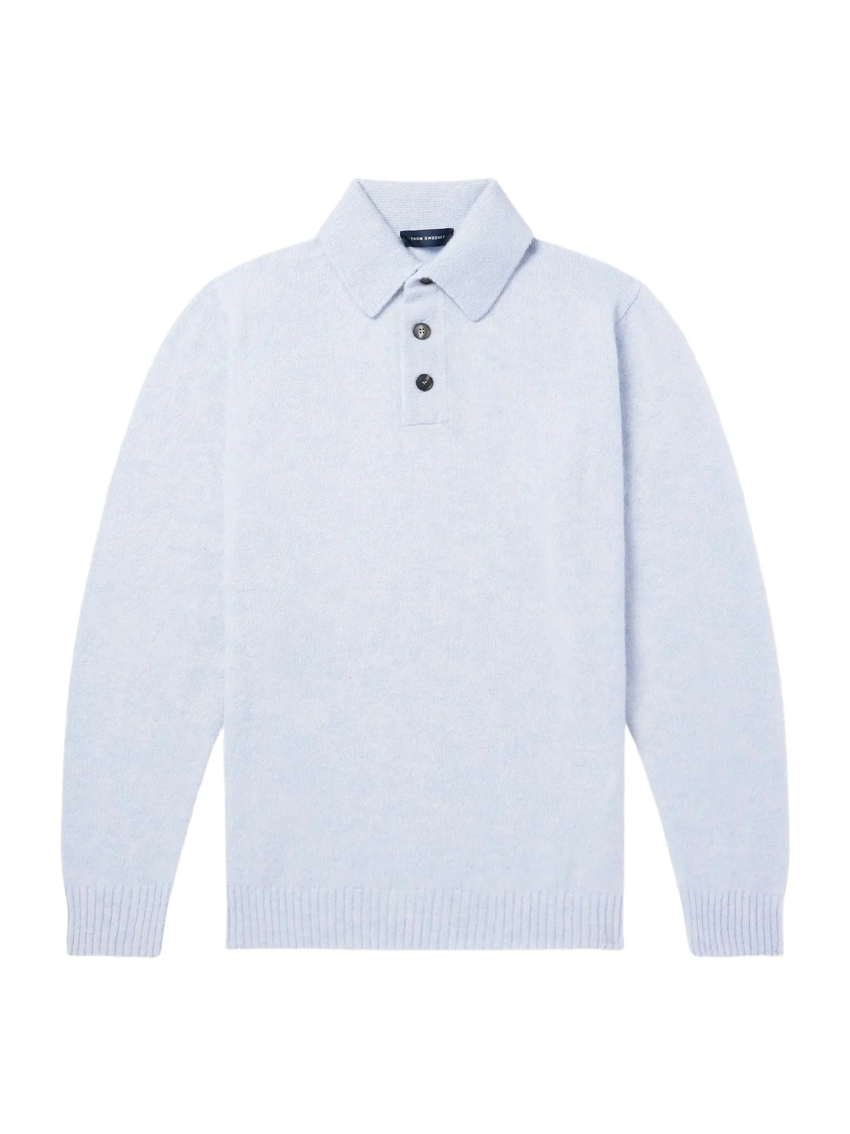 Thom Sweeney Cashmere and Silk-Blend Polo Shirt - Men