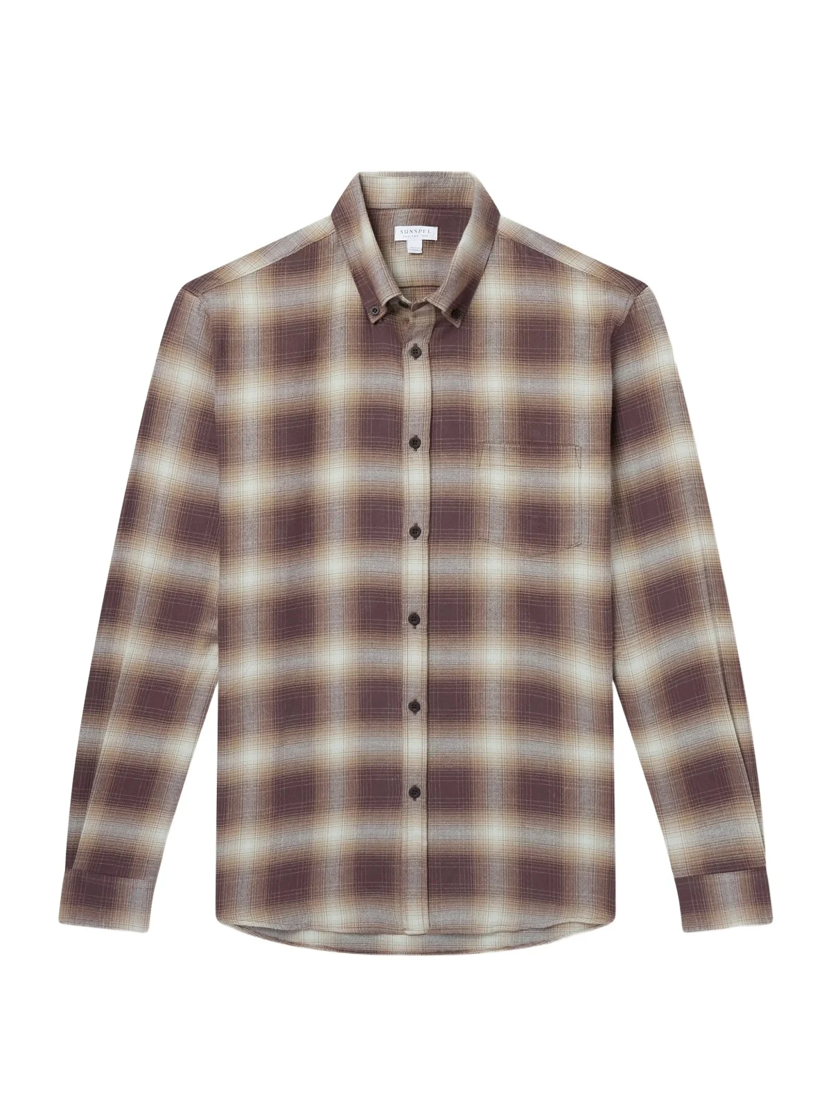 Checked Cotton-Flannel Shirt - Men Checked Cotton-Flannel Shirt - Men