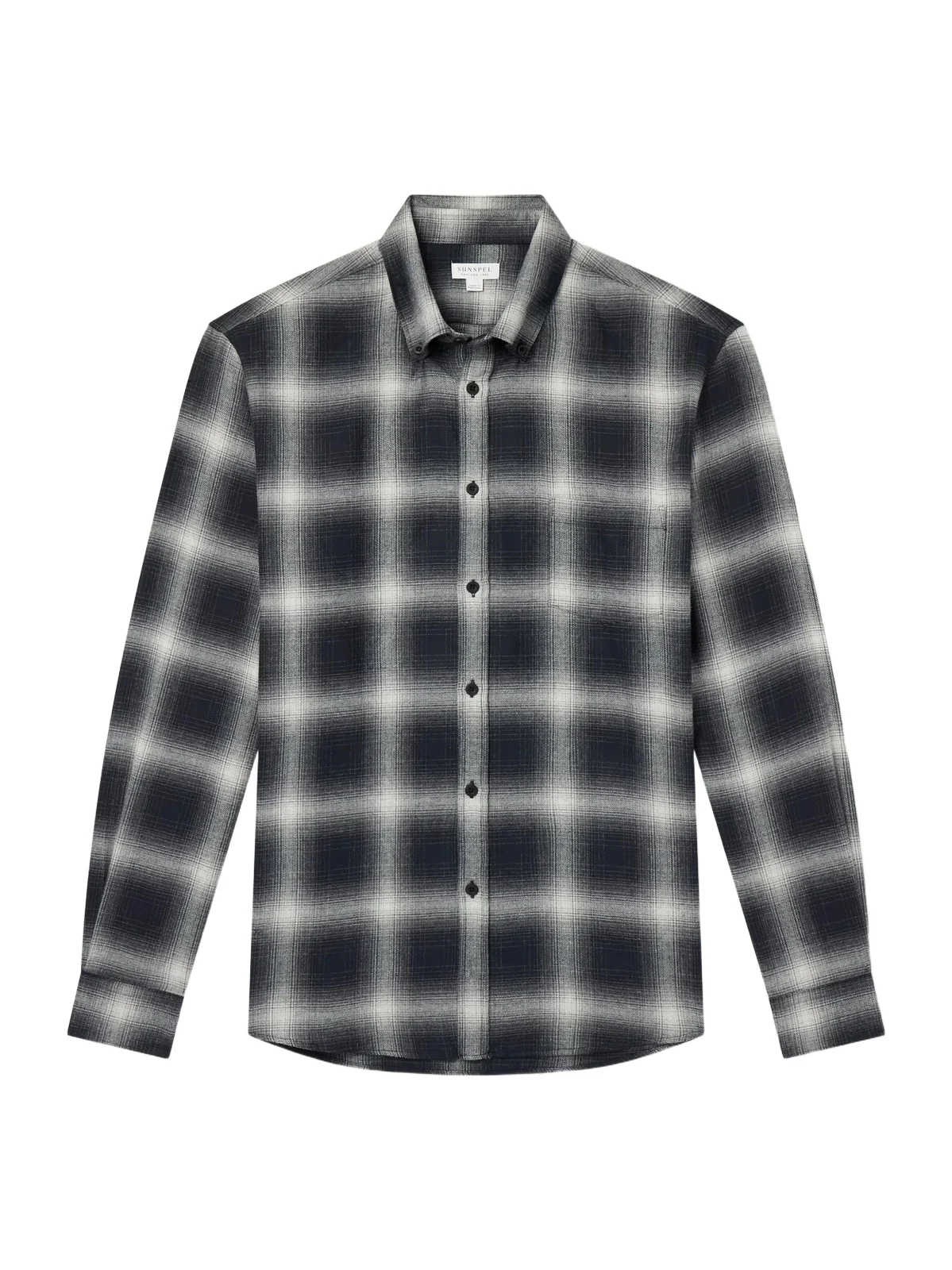 Checked Cotton-Flannel Shirt - Men Checked Cotton-Flannel Shirt - Men