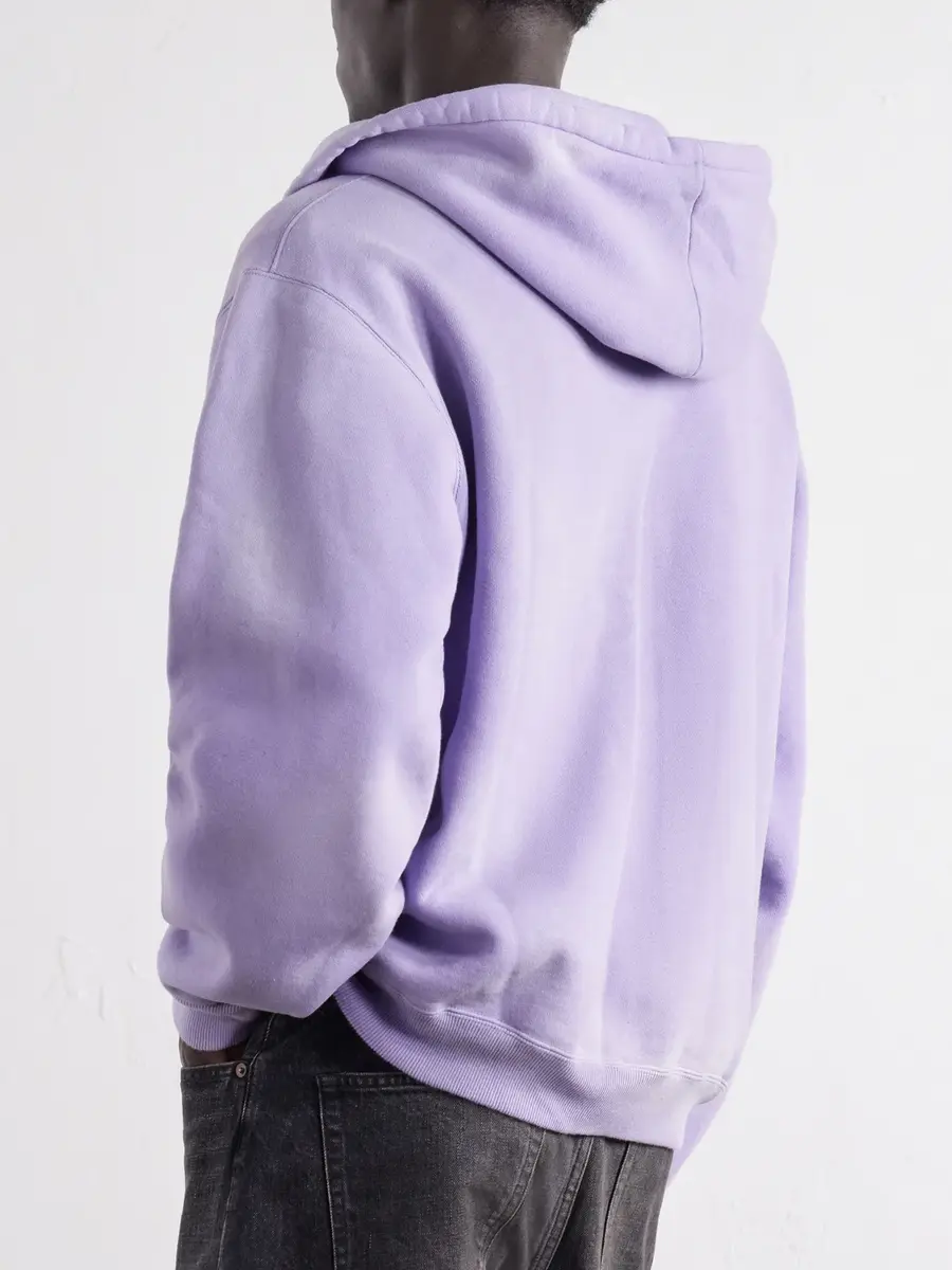 A.PRESSE Cotton-Jersey Hoddie - Men | Thumbnail 4