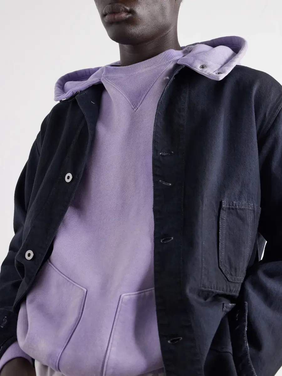 A.PRESSE Cotton-Jersey Hoddie - Men | Thumbnail 5