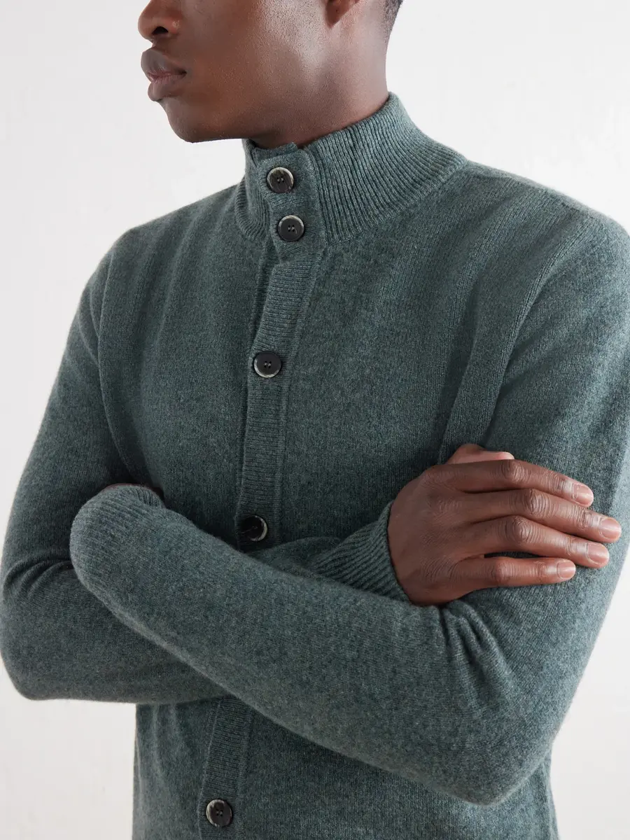 Altea Giubbino Virgin Wool Cardigan - Men | Thumbnail 5 Altea Giubbino Virgin Wool Cardigan - Men | Thumbnail 5