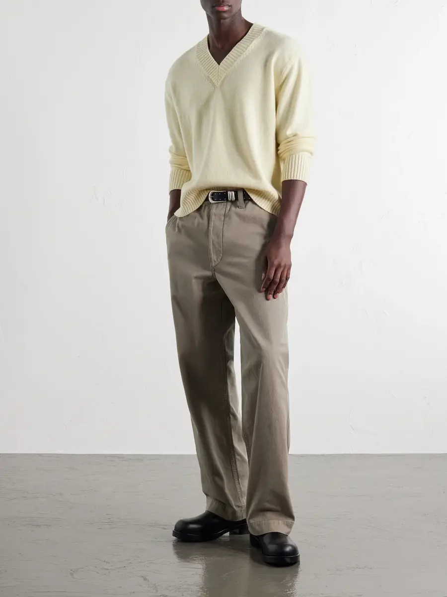 Second/Layer Vexed Wool and Cashmere-Blend Sweater - Men | Thumbnail 2