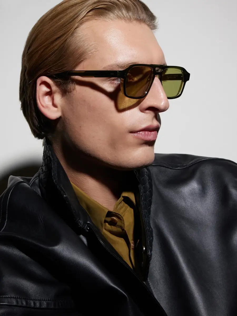 Cutler and Gross GR15 Aviator-Style Acetate Sunglasses - Men | Thumbnail 5