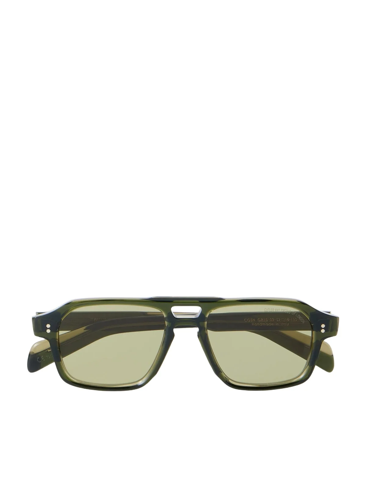 Cutler and Gross GR15 Aviator-Style Acetate Sunglasses - Men