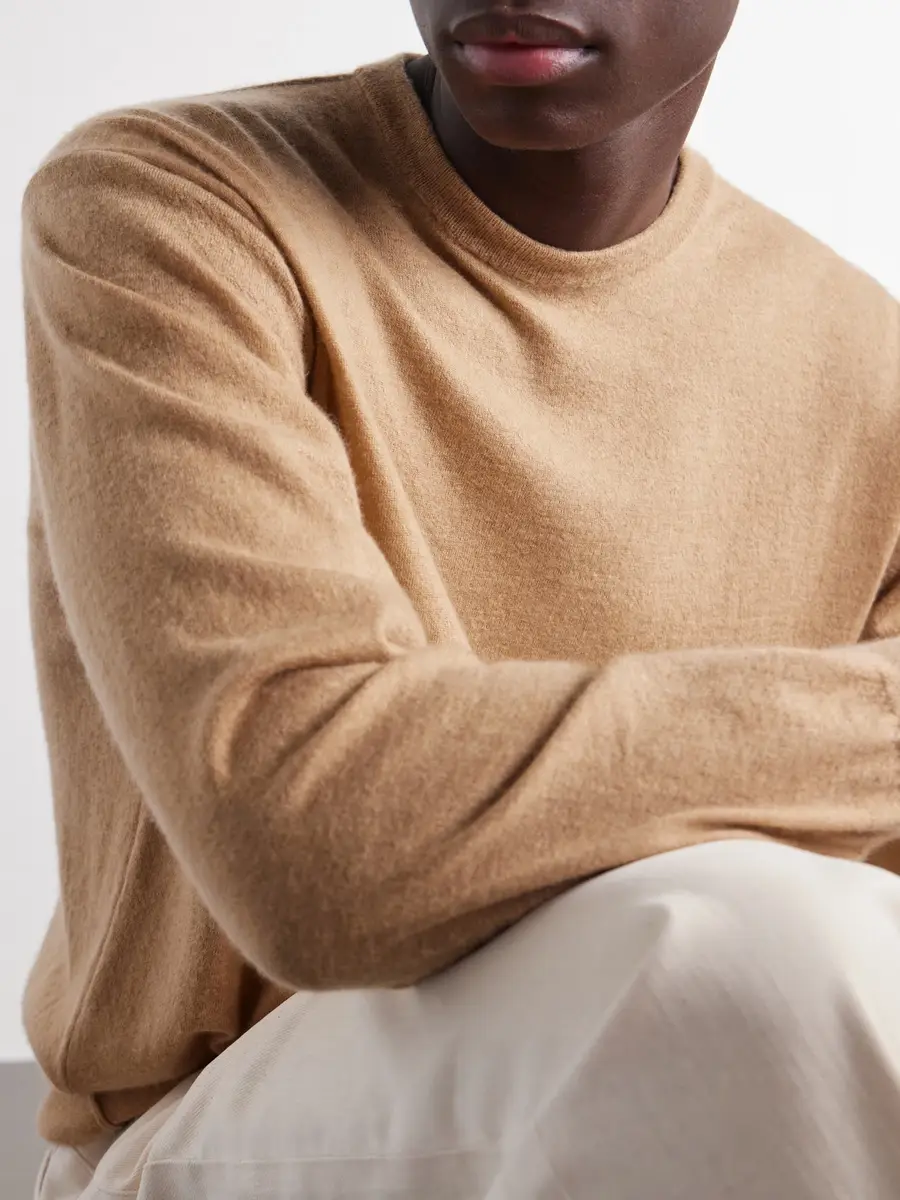 Auralee Cashmere Sweater - Men | Thumbnail 5 Auralee Cashmere Sweater - Men | Thumbnail 5