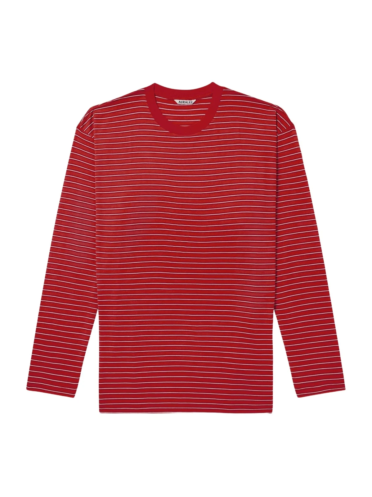 Auralee Striped Wool-Jersey T-Shirt - Men