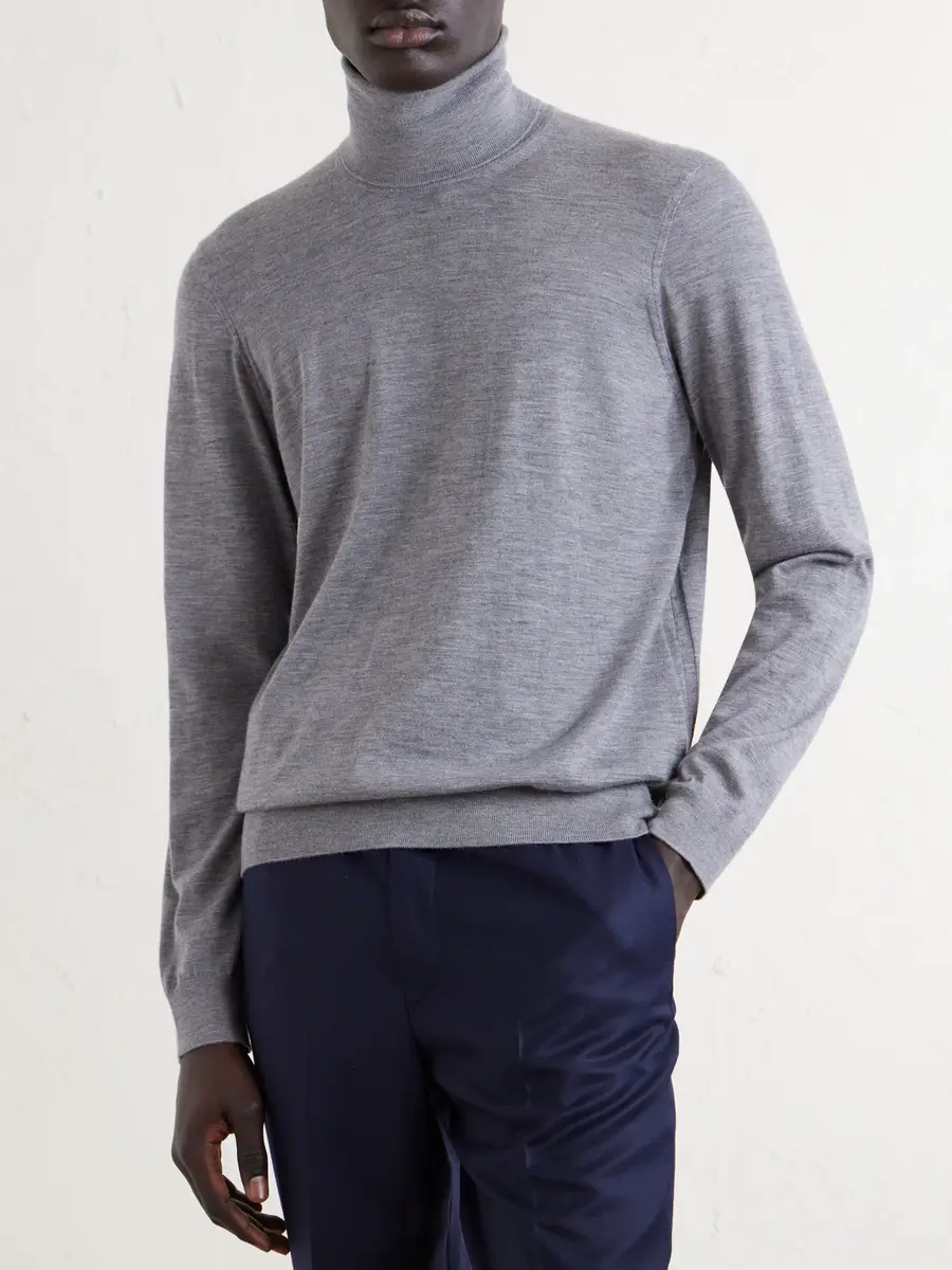 dunhill Cashmere Rollneck Sweater - Men | Thumbnail 3 dunhill Cashmere Rollneck Sweater - Men | Thumbnail 3
