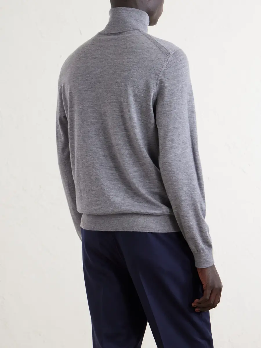 dunhill Cashmere Rollneck Sweater - Men | Thumbnail 4 dunhill Cashmere Rollneck Sweater - Men | Thumbnail 4
