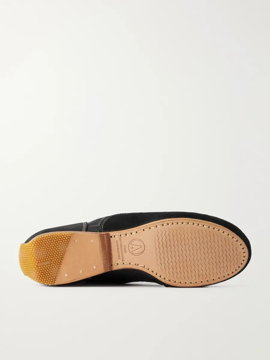 Visvim Mc Driver Suede-Trimmed Leather Lace-Up Boots - Men | Thumbnail 3 Visvim Mc Driver Suede-Trimmed Leather Lace-Up Boots - Men | Thumbnail 3