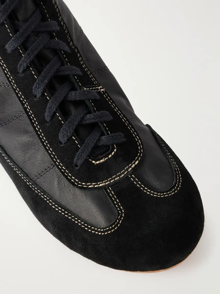 Visvim Mc Driver Suede-Trimmed Leather Lace-Up Boots - Men | Thumbnail 5 Visvim Mc Driver Suede-Trimmed Leather Lace-Up Boots - Men | Thumbnail 5