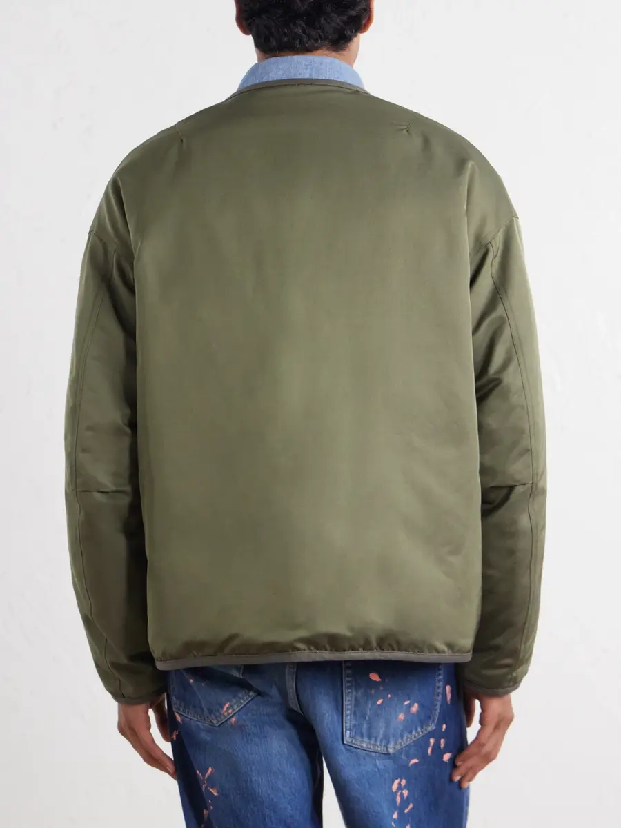 Visvim Wool and Silk-Blend Twill Down Liner Jacket - Men | Thumbnail 4