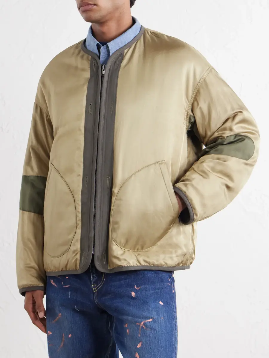 Visvim Wool and Silk-Blend Twill Down Liner Jacket - Men | Thumbnail 6