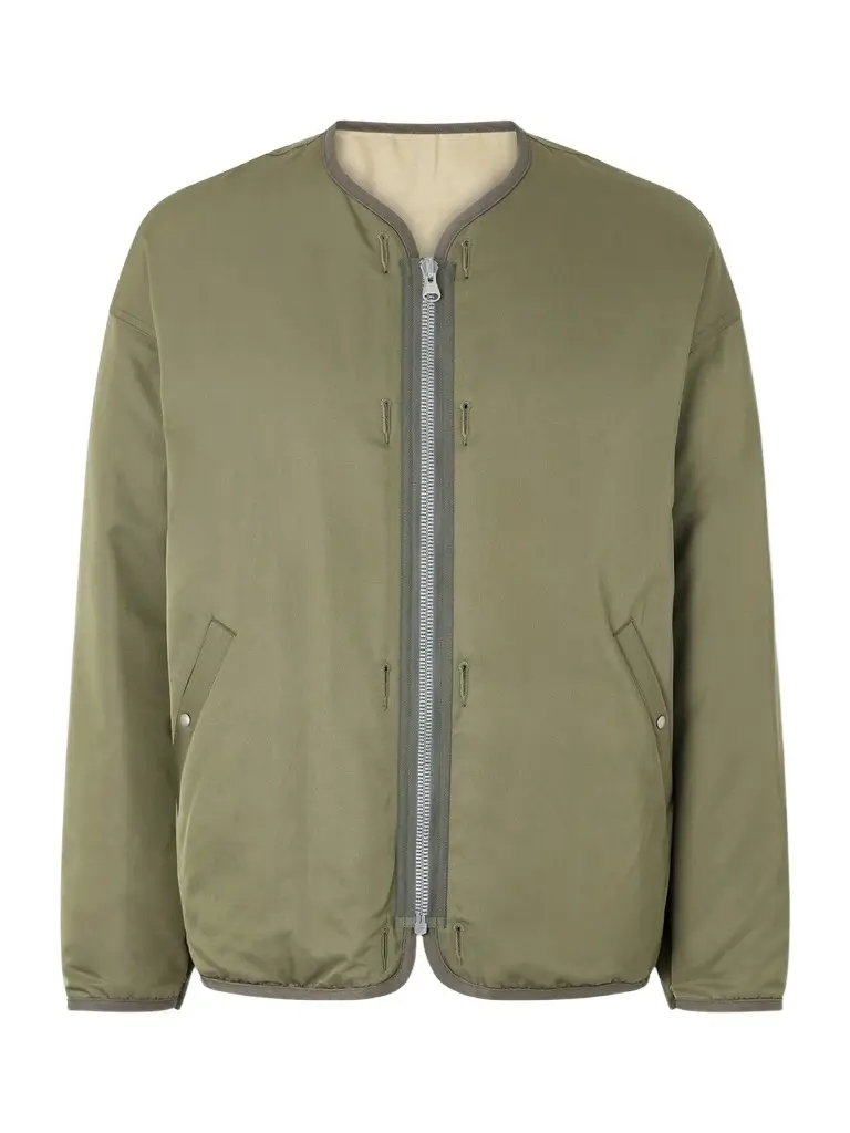 Visvim Wool and Silk-Blend Twill Down Liner Jacket - Men