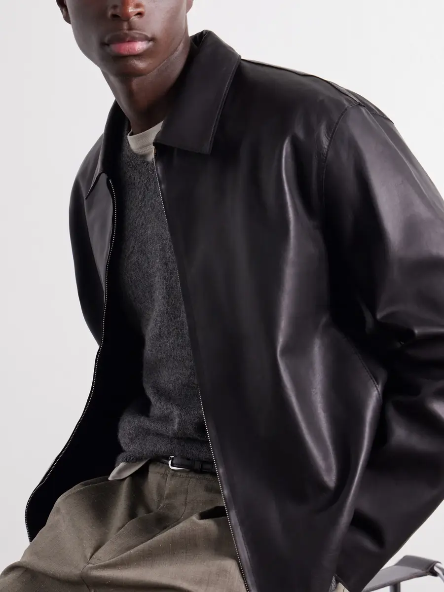 YOKE Leather Jacket - Men | Thumbnail 5