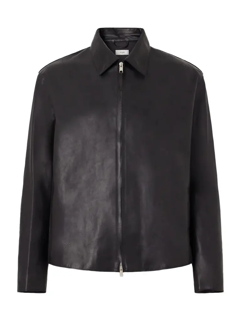 YOKE Leather Jacket - Men