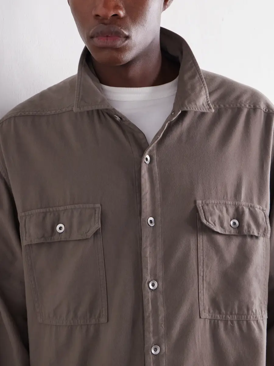 DRKSHDW by Rick Owens Jumbo Cotton-Twill Shirt - Men | Thumbnail 5 DRKSHDW by Rick Owens Jumbo Cotton-Twill Shirt - Men | Thumbnail 5