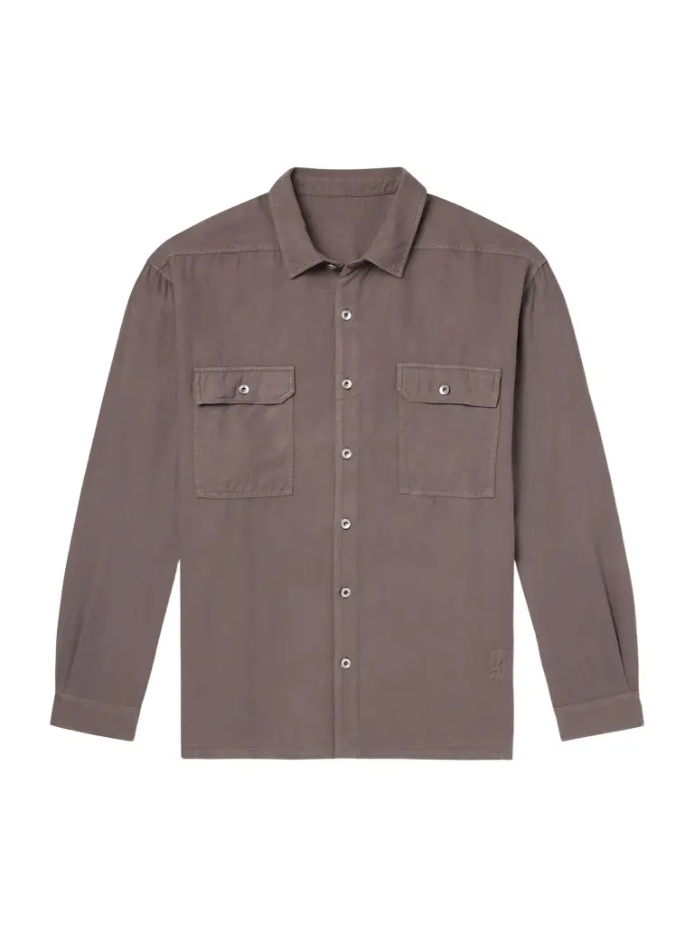 DRKSHDW by Rick Owens Jumbo Cotton-Twill Shirt - Men