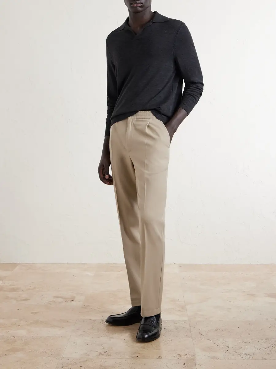 dunhill Merino Wool Polo Shirt - Men | Thumbnail 2
