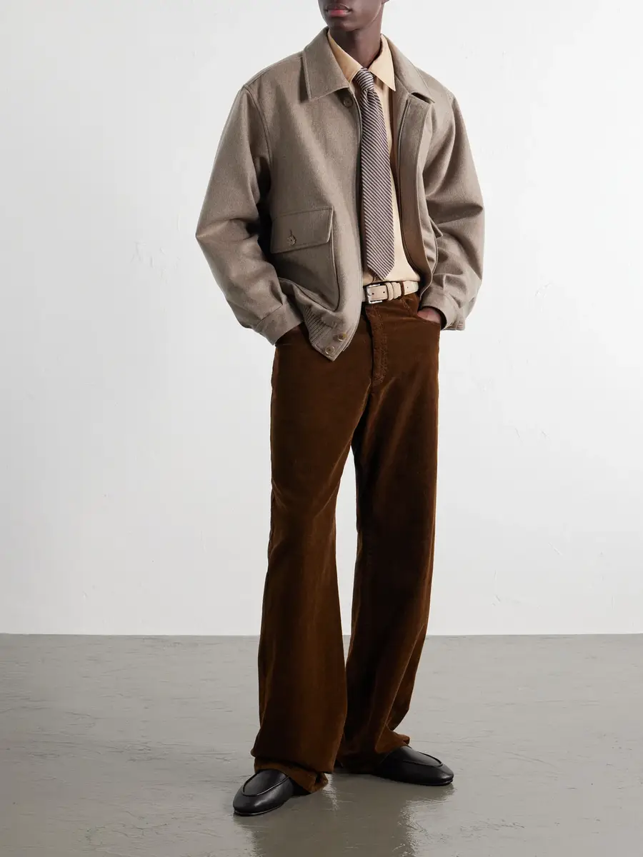 Auralee Cashmere Blouson Jacket - Men | Thumbnail 2