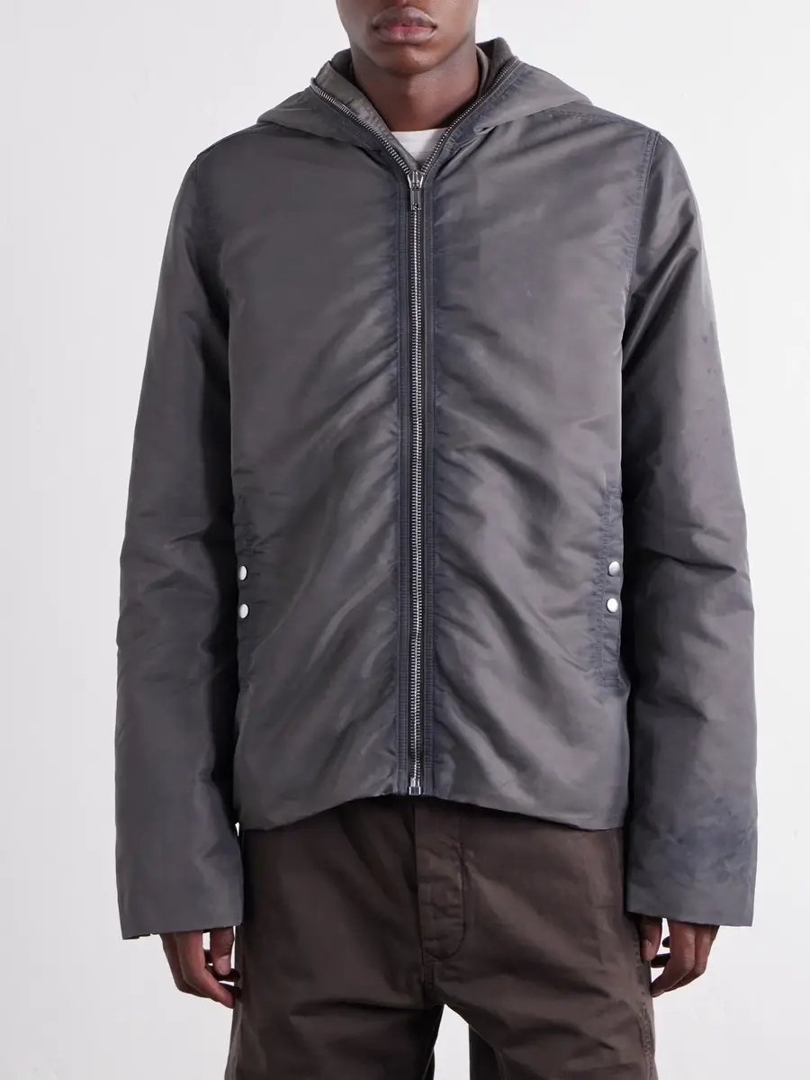 DRKSHDW by Rick Owens Gimp Shell Hooded Jacket - Men | Thumbnail 3