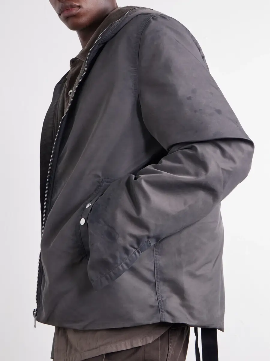 DRKSHDW by Rick Owens Gimp Shell Hooded Jacket - Men | Thumbnail 5