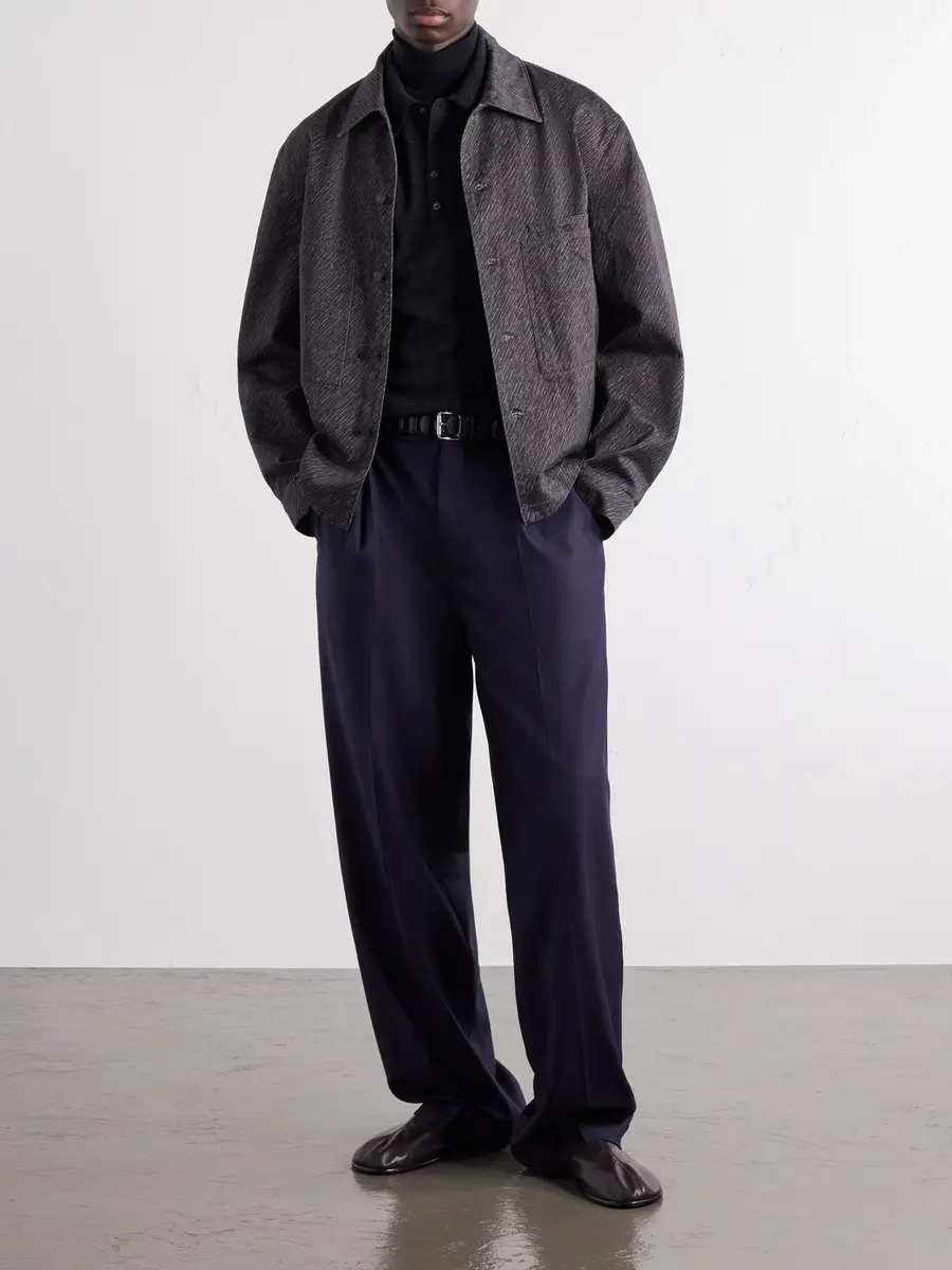 Lemaire Printed Cotton-Twill Overshirt - Men | Thumbnail 2 Lemaire Printed Cotton-Twill Overshirt - Men | Thumbnail 2