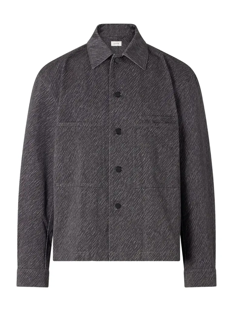 Lemaire Printed Cotton-Twill Overshirt - Men