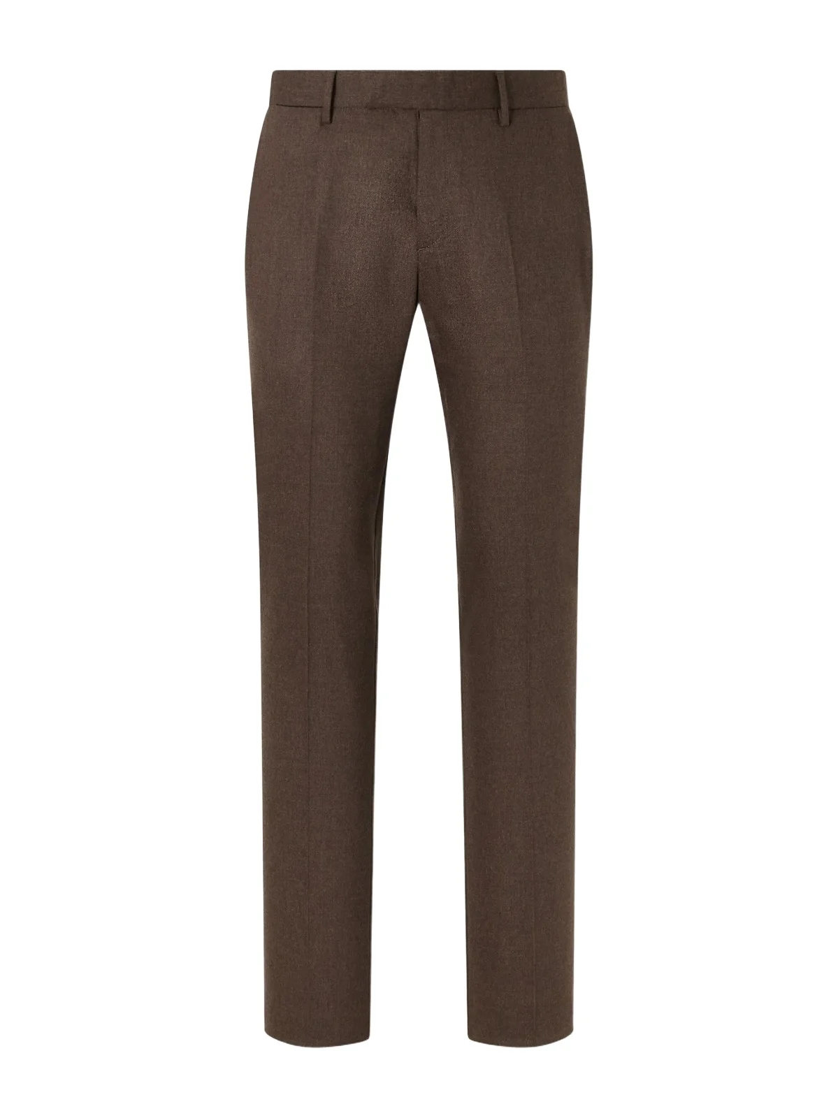Straight-Leg Stretch Wool-Blend Flannel Trousers - Men