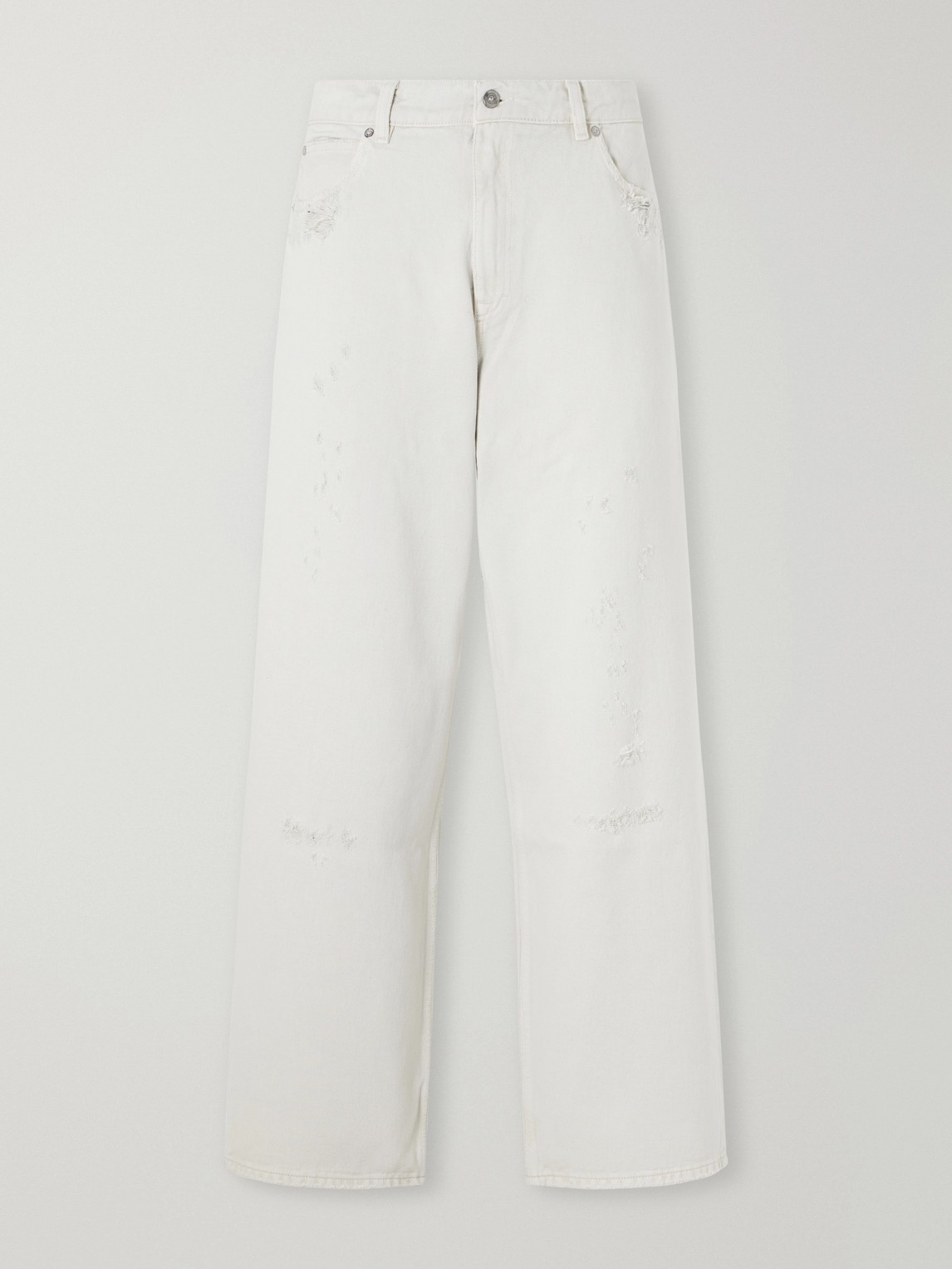 Our Legacy Vast Straight-Leg Distressed Jeans - Men