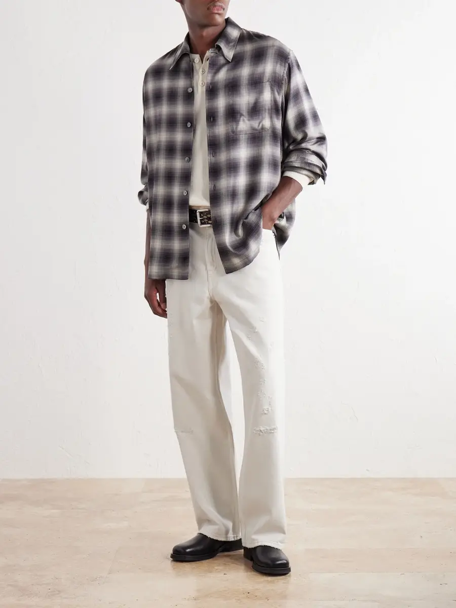 Our Legacy Vast Straight-Leg Distressed Jeans - Men | Thumbnail 2