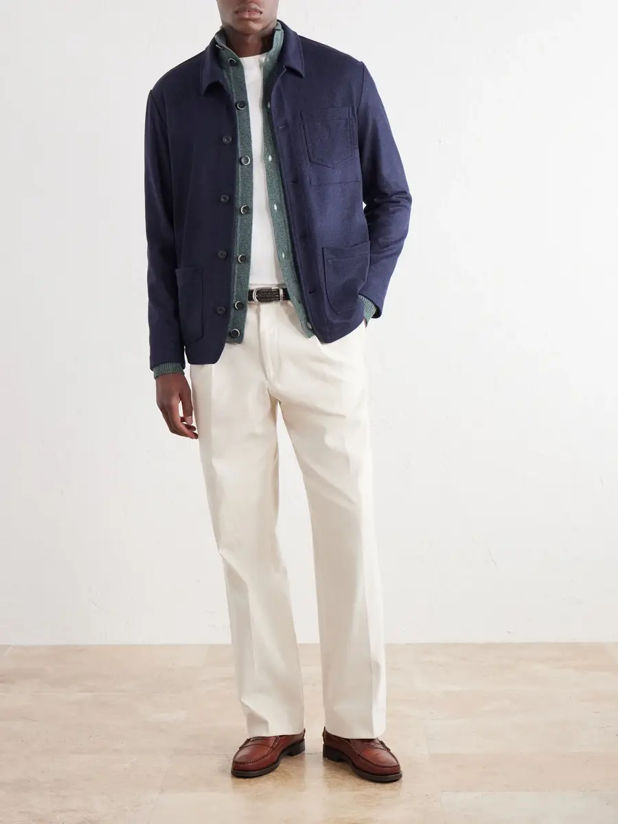 Altea Pablo Cashmere Overshirt - Men | Thumbnail 2 Altea Pablo Cashmere Overshirt - Men | Thumbnail 2