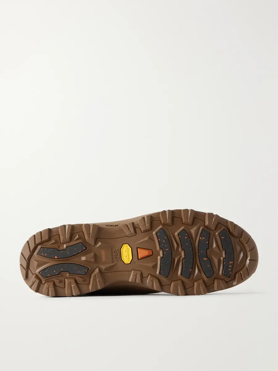 Zegna Triple Stitch™ Monte Rubber-Trimmed Suede Slip-On Sneakers - Men | Thumbnail 3 Zegna Triple Stitch™ Monte Rubber-Trimmed Suede Slip-On Sneakers - Men | Thumbnail 3