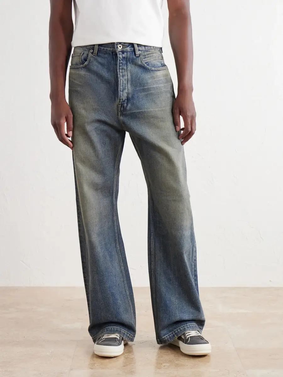 DRKSHDW by Rick Owens Strobe Wide-Leg Jeans - Men | Thumbnail 3 DRKSHDW by Rick Owens Strobe Wide-Leg Jeans - Men | Thumbnail 3
