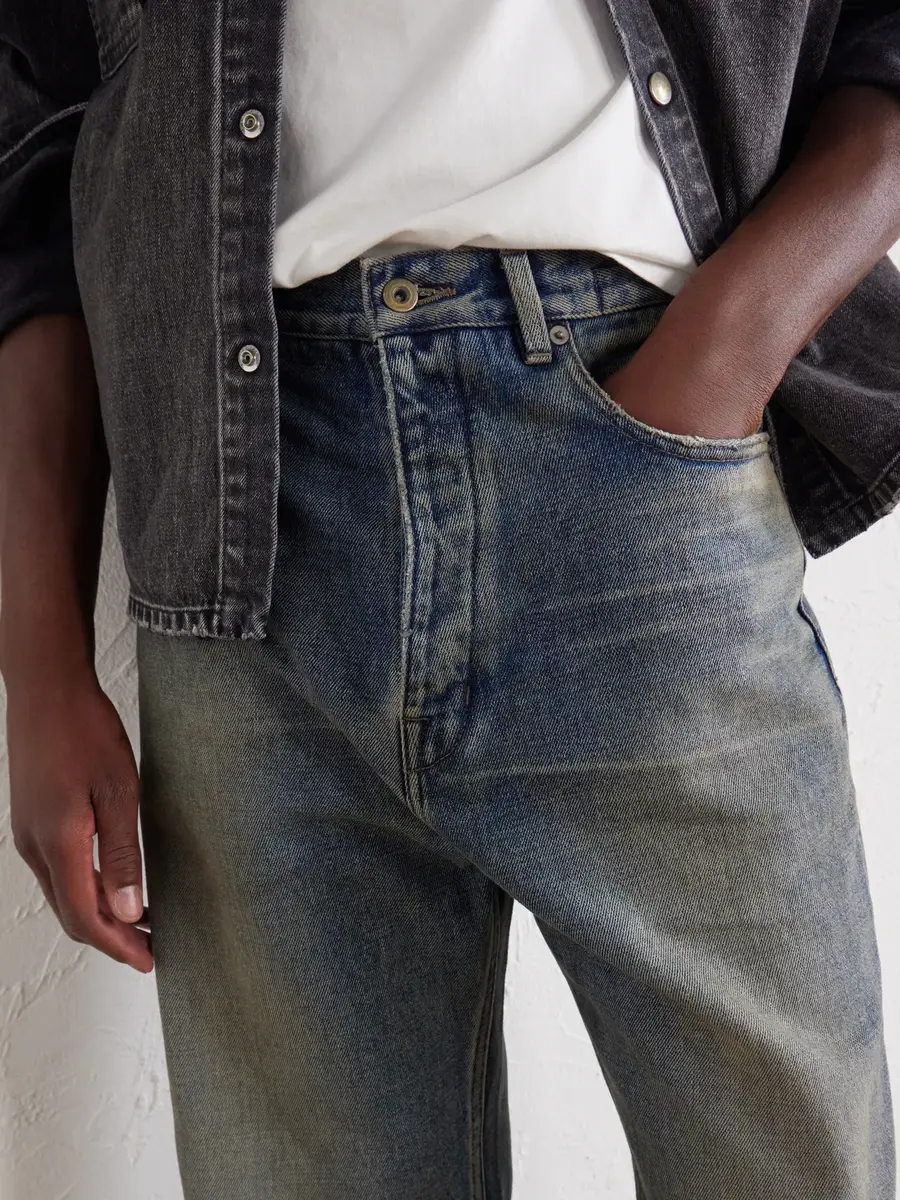 DRKSHDW by Rick Owens Strobe Wide-Leg Jeans - Men | Thumbnail 5 DRKSHDW by Rick Owens Strobe Wide-Leg Jeans - Men | Thumbnail 5
