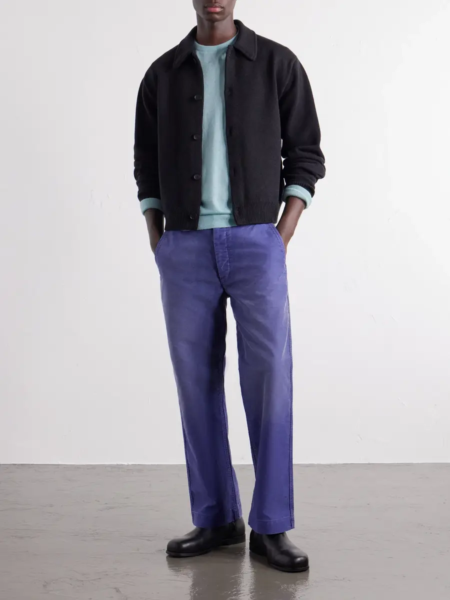 Auralee Wool Cardigan - Men | Thumbnail 2 Auralee Wool Cardigan - Men | Thumbnail 2