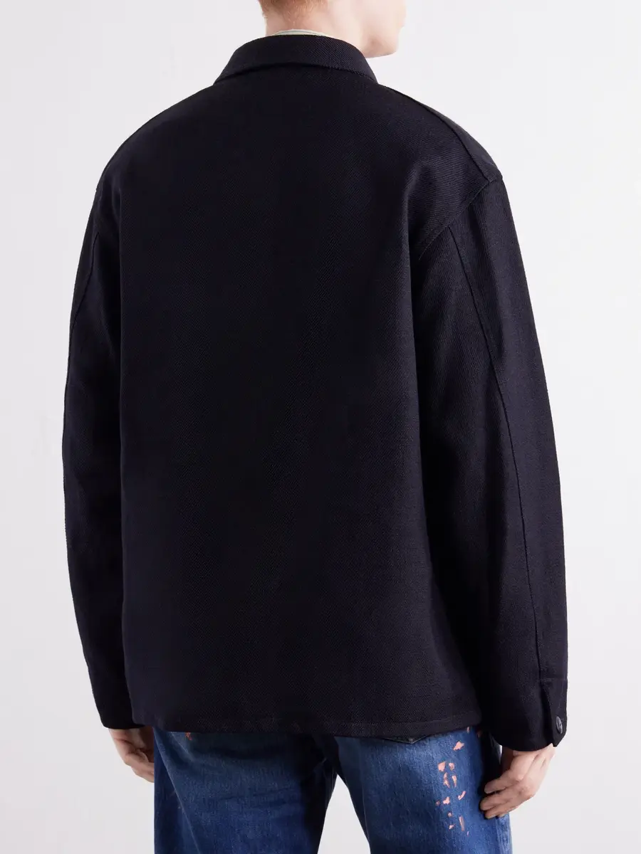 Visvim Baker Textured Wool and Linen-Blend Jacket - Men | Thumbnail 4 Visvim Baker Textured Wool and Linen-Blend Jacket - Men | Thumbnail 4