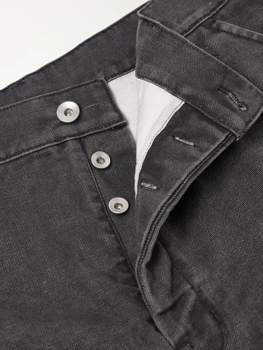 DRKSHDW by Rick Owens Work Straight-Leg Cotton-Canvas Shorts - Men | Thumbnail 6 DRKSHDW by Rick Owens Work Straight-Leg Cotton-Canvas Shorts - Men | Thumbnail 6