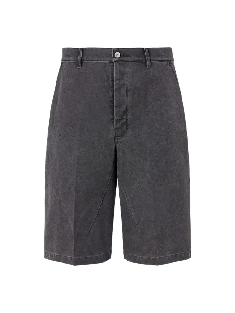 DRKSHDW by Rick Owens Work Straight-Leg Cotton-Canvas Shorts - Men