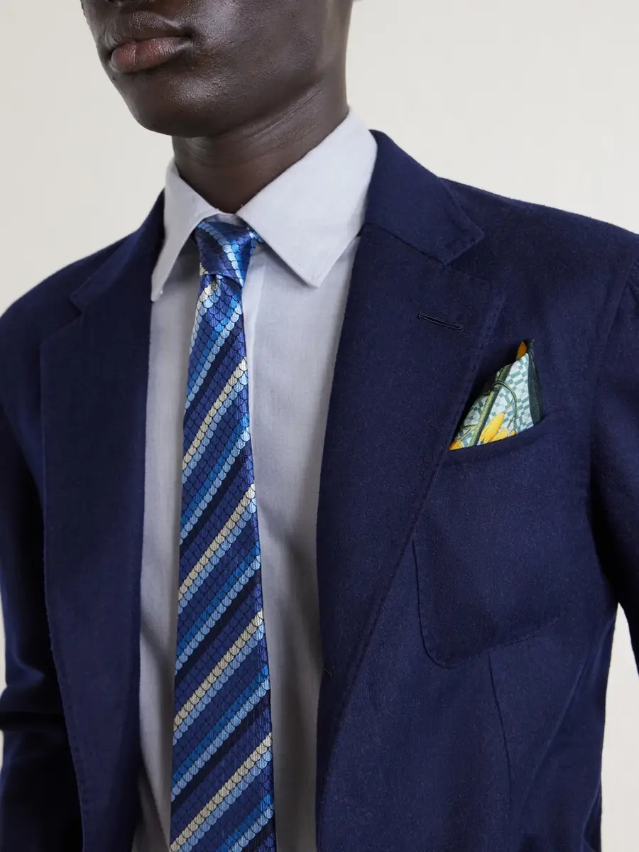 dunhill Cotton and Cashmere-Blend Shirt - Men | Thumbnail 5 dunhill Cotton and Cashmere-Blend Shirt - Men | Thumbnail 5