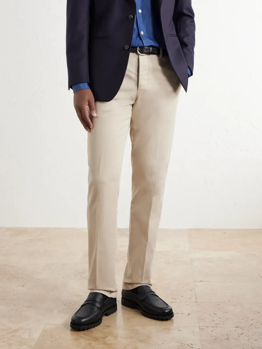 Zegna Full-Grain Leather Loafers - Men | Thumbnail 2